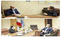 دیدار مدیران گروه چشم پزشکی و عفونی با سرپرست معاونت آموزشی