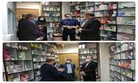 بازدید سرپرست معاونت آموزشی دانشگاه علوم پزشکی گیلان از داروخانه های آموزشی دانشگاه