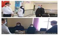بازدید نوروزی سرپرست معاونت آموزشی از مرکز جامع خدمات سلامتی دیلمان