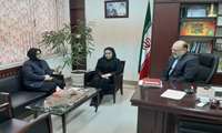 بازدید مدیر مرکز مهارت های حرفه ای- بالینی  دانشگاه از مرکز آموزشی درمانی شفاء رشت