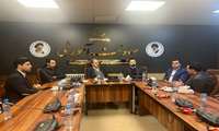 جلسه هیات رییسه دانشکده دندانپزشکی با مدیر مالی دانشگاه