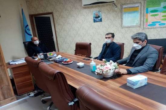 دیدار معاون آموزشی دانشگاه با ریاست و معاون آموزشی دانشکده بهداشت 
