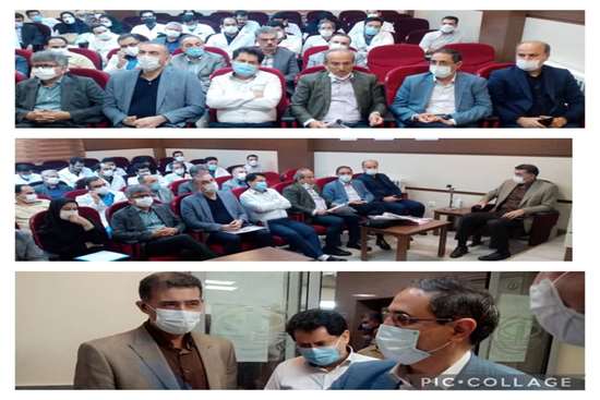 بازدید اعضای هیات بورد وزارت بهداشت ، درمان و آموزش پزشکی از گروه جراحی عمومی دانشگاه 