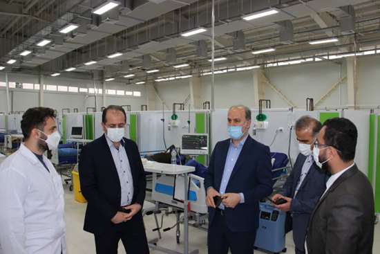 بازدید سرپرست معاونت آموزشی دانشگاه از مرکز مراقبتی پدافند غیر عامل در سایت لاکان 