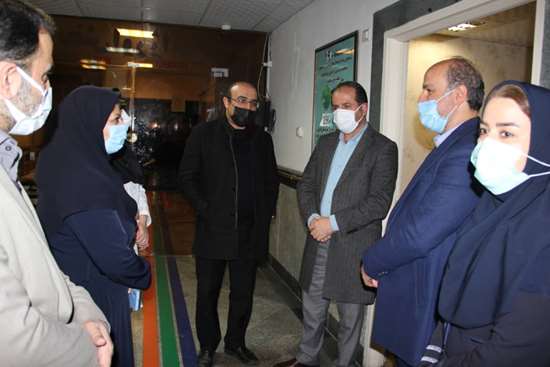 بازدید سر زده و شبانه ی مشترک سرپرست معاونت های آموزشی و درمان دانشگاه علوم پزشکی گیلان از بیمارستان سوانح سوختگی ولایت 