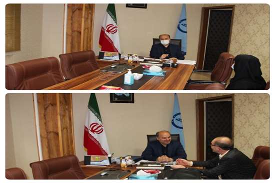 دکتر کامران عزتی معاون آموزشی دانشگاه با اعضای هیات علمی دیدار کرد. 