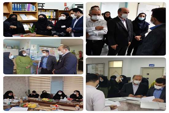 بازدید تیم ارزیابی اعتبار بخشی وزارتخانه از مراکز پورسینا،الزهرا و ۱۷ شهریور 